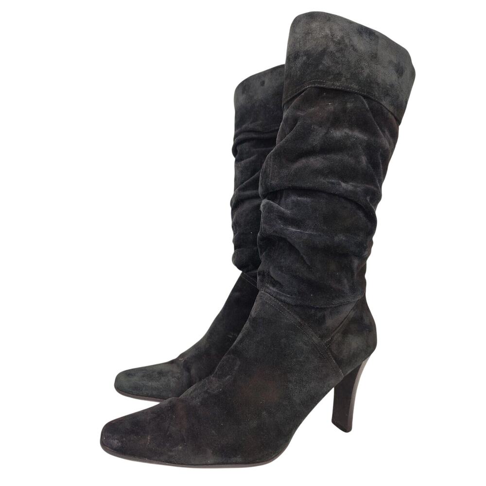 Vintage black Slouchy Boot Sz 9 by white mountain